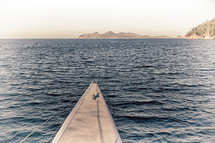 catamaran on the water