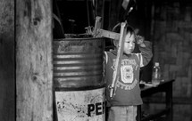 child in Toraja 