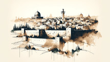 The City of Jerusalem in Ink 