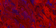 marbleized red and purple detailed tile 