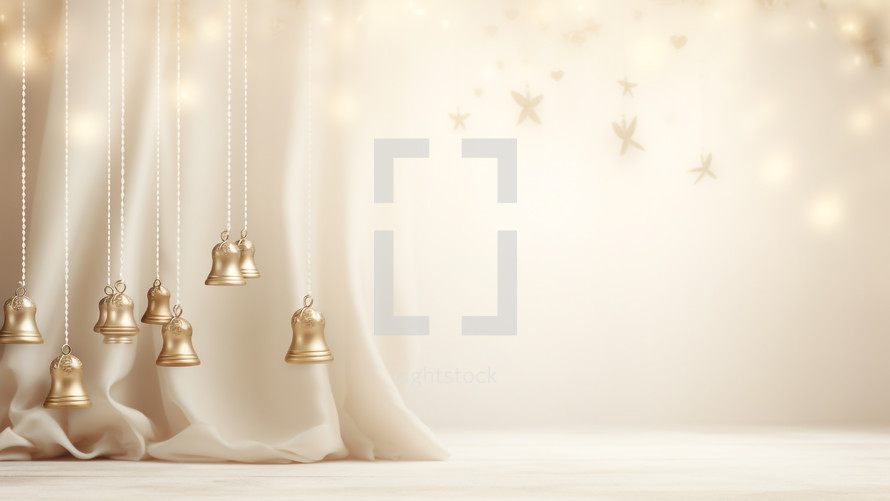 Bells with White Background for Easter