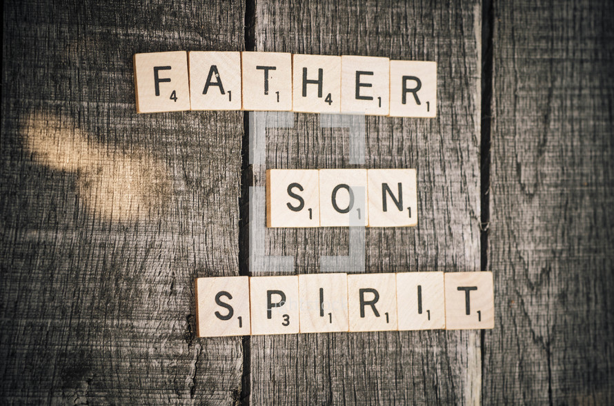 Father, son, spirit, trinity 