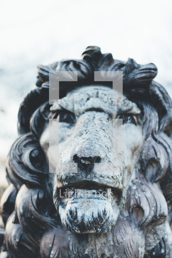 lion statue 