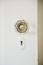 doorknob and keyhole 