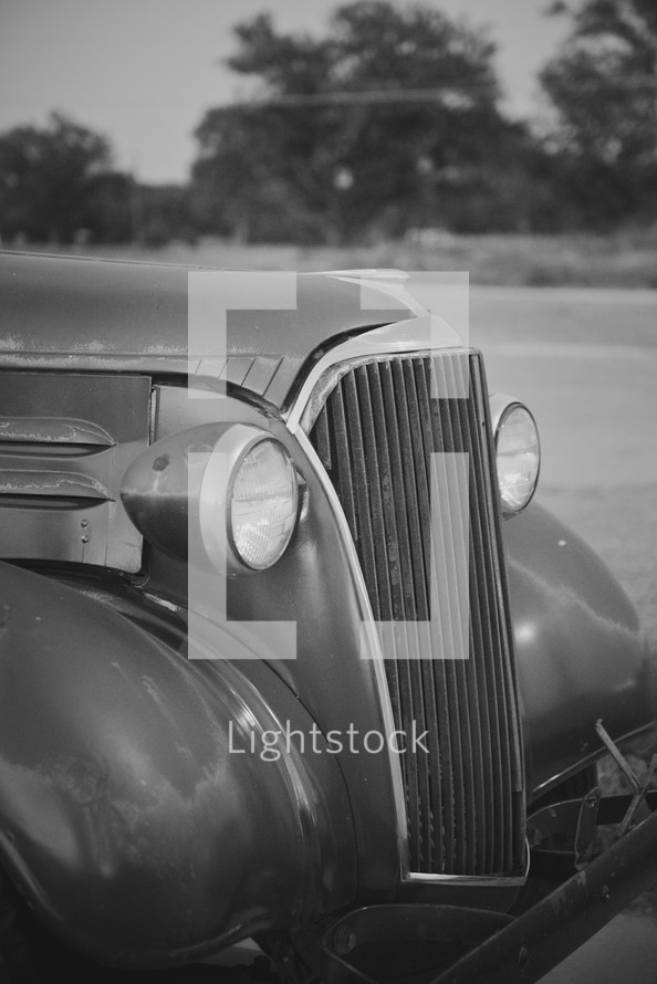 vintage car grill 