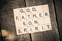 God, father, son, spirit 