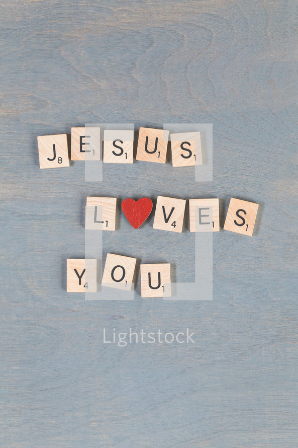 Jesus loves you 