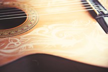 detailed acoustic guitar 