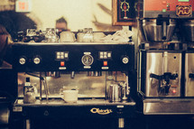 cappuccino and expresso machine 