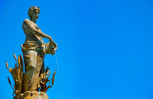 statue power water