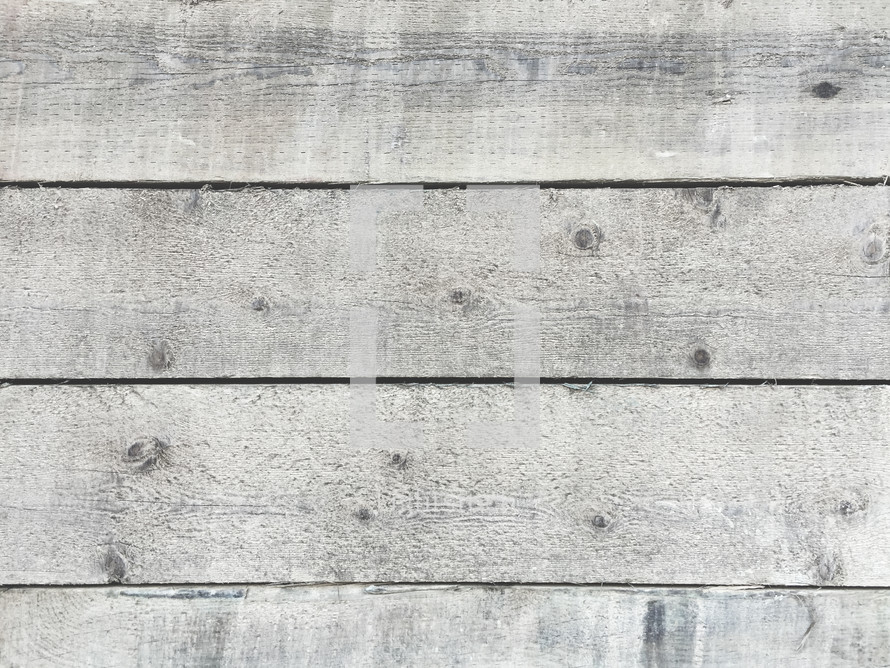 Gray wooden planks.