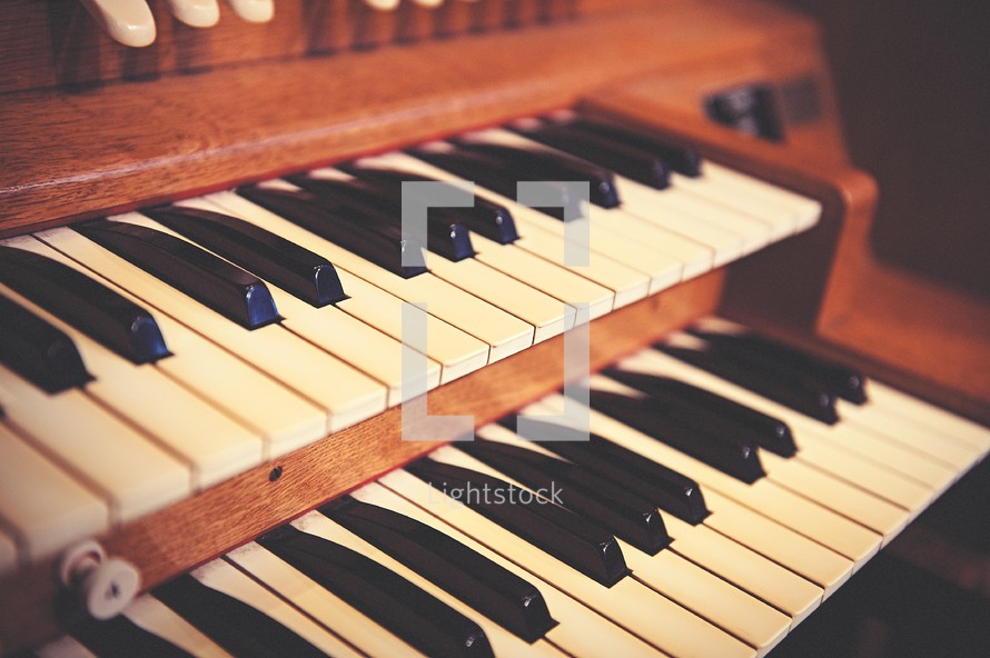 organ keys 