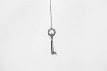 skeleton key on a chain 