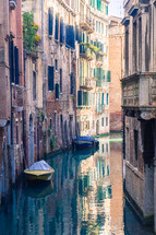 a canal in Venice 