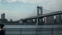 Manhattan bridge timelapse 