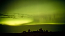 The northern lights in time-lapse
