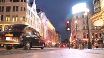 time-lapse moving streets of London 