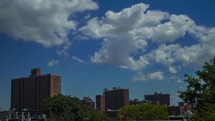 NYC apartment rooftops time-lapse 