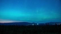 aurora borealis in Alaska 