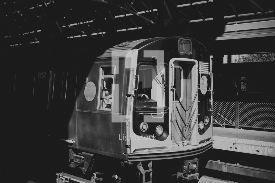 A New York City Train.