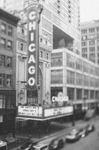 Chicago theater sign