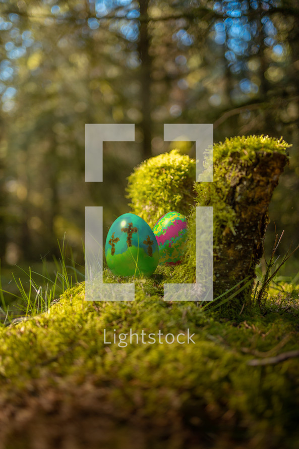hidden Easter egg outdoors
