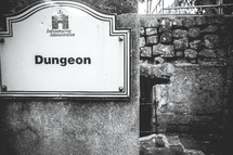 Dungeon sign 