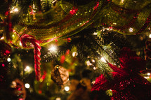 Christmas tree and ornaments 