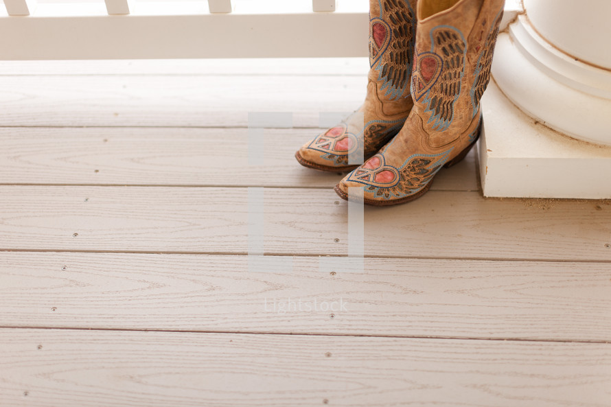 Woman's cowboy boots