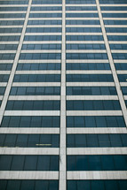 Office building windows
