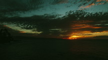  Maui beach at sunset