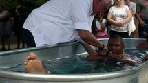 dunking baptism 