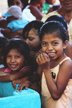 happy children in Guatemala 