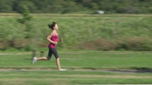 woman jogging 