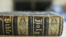Holy Bible spine 