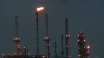 oil refinery 