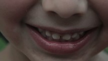 mouth of a child 