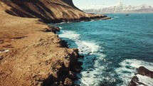 Iceland coastline view 