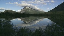 time-lapse Mount Rundle