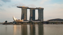 The Marina Bay Sands from Day to Night