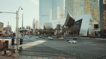 intersection on the Las Vegas Strip 
