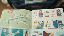 airplane safety brochure 