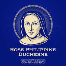 Rose Philippine Duchesne (1769-1852) was a French religious sister and educator whom Pope John Paul II canonized in 1988.