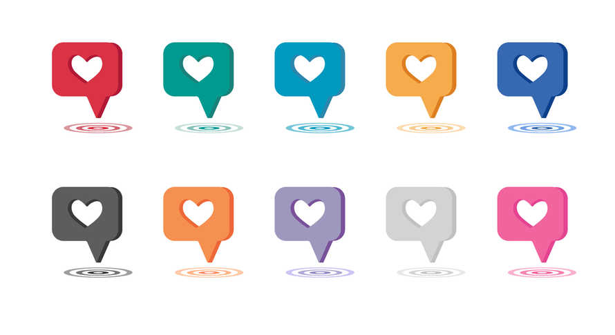 Checkpoint Heart Icons