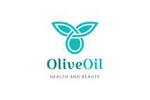 Simple Olive Oil Logo
