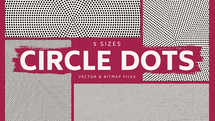 Circle Halftone Pattern Overlay