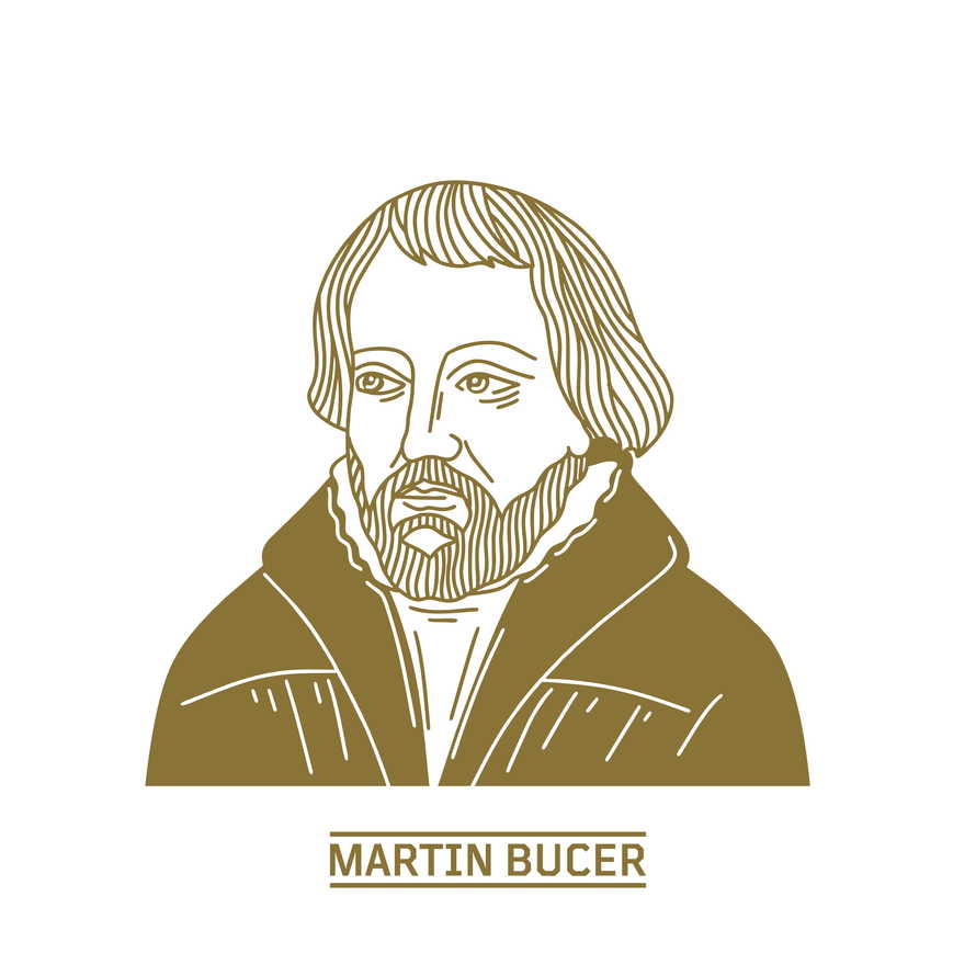 Martin Bucer (1491-1551) was a German Protestant reformer in the Reformed tradition based in Strasbourg who influenced Lutheran, Calvinist, and Anglican doctrines and practices. Christian figure.