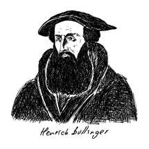 Heinrich Bullinger (1504-1575) was a Swiss reformer. He was one of the most influential theologians of the Protestant Reformation in the 16th century. Christian figure.