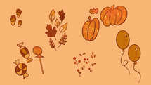 Festive Fall Illustrations