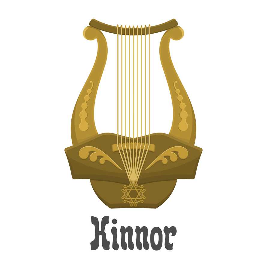 Musical Instruments in the Bible Series. KINNOR is an ancient Hebrew lyre, the musical instrument of King David.